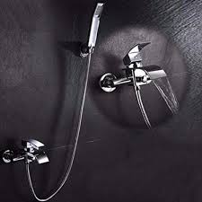 Sjqka Shower Head Hotel Bathroom Shower Waterfall Leading Bathtub Full Copper Multifunction Bathtub Shower Bathtub Shower Shower Faucet Sets Hotel Bathroom