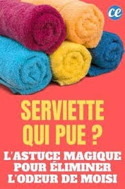 Comment Eliminer L Odeur De Moisi Sur Les Serviettes Le Truc Facile Rapide Recette Recettes De Nettoyage Detournement Produits Menagers Trucs Et Astuces Maison