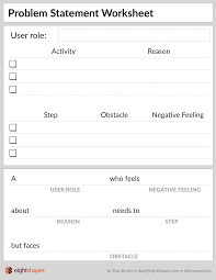 • what makes a good problem statement? How To Build A Problem Statement Have You Ever Tried To Write A Problem By Dan Brown Eightshapes Medium