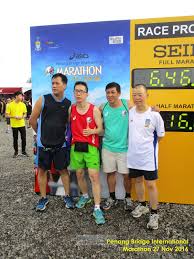 The marathon competition divided to below categories: Penonton Penang Bridge International Marathon 2016 Top 10 Results