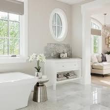 Silver Side Table With Rectangular Bathtub Free Standing Bath Tub Bathroom Design Home