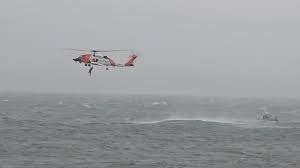 Coast Guard Rescues Person from Rough Seas off Woods Hole Falmouth ...