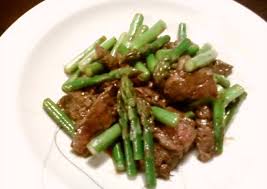 Mix by using a pair of chopsticks until the liquid is fully absorbed. Chinese Style Stir Fried Beef And Asparagus Recipe By Cookpad Japan Cookpad