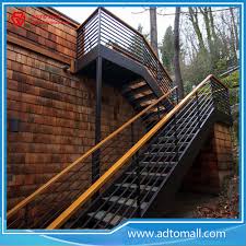 Protect your valuables from theft and harsh weather elements with our wide range of prefab metal buildings that can go up to 60' wide. Outdoor Straight Iron Stairs
