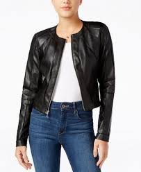 Guess Ivonne Faux Leather Moto Jacket Juniors Jackets Vests Macy S Vegan Leather Jacket Green Leather Jackets Lamb Leather Jacket
