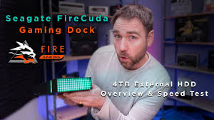 It's a sleek, compact drive that meets one of the tests we run on the macbook pro is the blackmagic disk speed test. Seagate Firecuda Gaming Dock Hard Drive Youtube