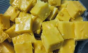 Masak hingga pekat, likat dan berkilat. Resepi Puding Jagung Kastard Lemak Berkrim Blog Eyzamiel