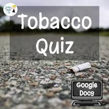 A lot of individuals admittedly had a hard t. Tobacco Quiz Worksheets Teaching Resources Teachers Pay Teachers