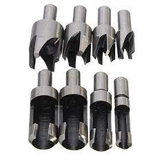 8pcs 10mm Shank Plug Cutter Wood Dowel Maker Woodworking Tool Check Out The Image By Visiting The Link This Is Wood Plugs Drill Bit Sets Woodworking Tools