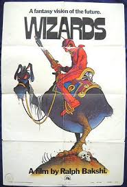 Lists containing wizards (1976 movie). Wizards Movie Poster Ralph Bashki Animation Orig 1977 1 Sht 462436785
