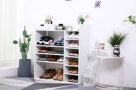 You can easily take out and put back the shoes by spinning such a lazy. Latitude Run Modern Multi Layer Wooden Shoes Racks Entryway Shoes Storage Stand Hallway Shoe Rack Organizer With Drawer Suitable For Small Spaces Space Saving Vertical Storage Shelf White Wayfair
