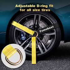 Shippers supplies has several other types of car tie down straps and car trailer straps available in our online store such as axle straps, car tie downs, and. Buy Fomobest 2 X 120 Vehicle Car Tie Down Straps For Trailers Wheel Tire Straps Hauler Heavy Duty With Flat Hooks Online In Vietnam B08swdtf91