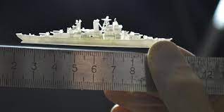 The Detail On This Tiny 3 Inch Long 3d Printed Ship Will Amaze You 3d Printing Prints 3d Printer