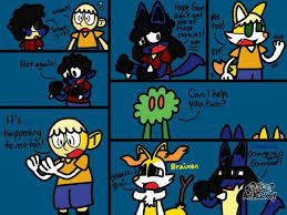 Bender gender genderbender pout shy tf tg transform m2f pokemontf braixen pokemon sequence transformation transgender maletofemale. Braixen And Lucario Tf Pokemon Rp Transformations Rp Amino