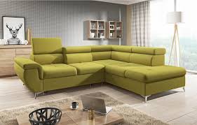 Wohnlandschaft In Gelb Mit Bettfunktion In 2019 Living
