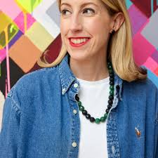 Faceted Wood & Aventurine Necklace