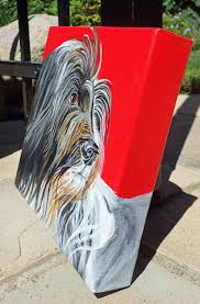 Home is where the dog is. Custom Pet Portraits By Louise Primeau Louise S Articulations