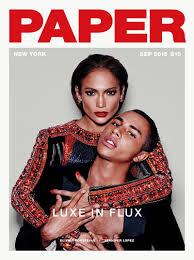 Jennifer Lopez Olivier Rousteing Land Paper Magazine Cover Paper Magazine Cover Jennifer Lopez Top Fashion Magazines