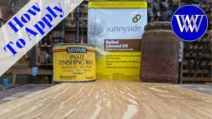 Paste wax isn't always the best choice for wood finishes, but when you d o use it, it is an easy way to fix minor flaws and shine up a favorite piece. How To Apply A Boiled Linseed Oil And Paste Wax Finish Blo Youtube