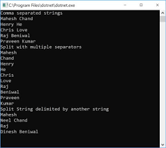 If a string is made up of digits like 1,2,3 etc, any arithmetic operation cannot be performed on it until it gets converted into the parseint() method of integer wrapper class parses the string as signed integer number. Split String In C