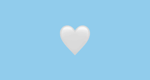 White Heart Emoji On Apple Ios 13 2