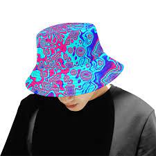 Liquid Plasma Bucket Hat Fashion Merchandising Aesthetic Clothes Festival Fashion