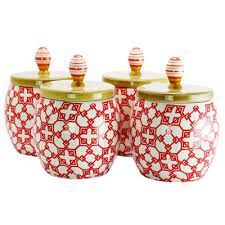 Shop for red kitchen canisters at bed bath & beyond. Red Kitchen Canister Sets Target