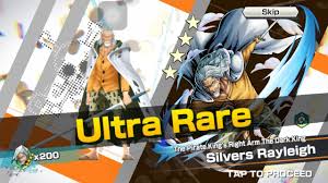 Jadi, nilai bounty silvers rayleigh memang masih aktif di era luffy. One Piece Bounty Rush 750 Gems Summons Guaranteed Ticket Rayleigh Sengoku Banner Youtube