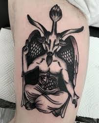 As above, so below tarot deck. Baphomet For My First Tattoo Done By Dominic Dady Iron And Lace Nottingham Uk Tattoos