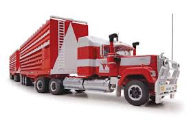 Australian Mack Road Train Livestock Transport Diecast Models Road Train Diecast