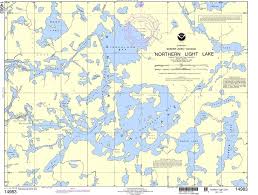 Noaa Nautical Chart 14983 Northern Light Lake Noaa Charts