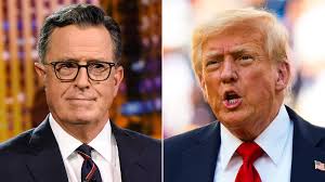 Trump Trolls Colbert by Taking His Primetime Job