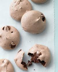 Mocha Chip Meringues Recipe Recipe Meringue Recipe Martha Stewart Recipes Desserts