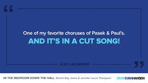 In The Bedroom Down The Hall Dear Evan Hansen Youtube In 2020 Dear Evan Hansen Evan Hansen Songs
