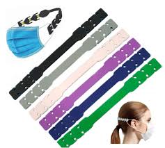 Thin material will not interfere with face shield or goggle use. Amazon Com 6 Pcs Face Mask Extender Face Mask Strap Mask Ear Hook Strap Buckle 3 Step Adjustable Mask Hook Ear Strap Hook Ear Strap Accessories Ear Protector For Men Women Kids