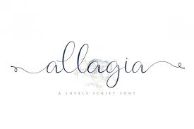 No 122 lara script font embroidery designs 1.5 inch high. Allagia Script Font Befonts Com