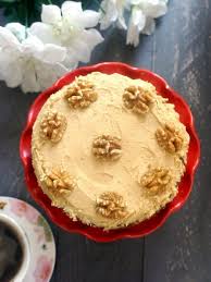 Mary Berry S Coffee And Walnut Cake Rich Decadent With A Silky Coffee Icing And A Moist Crunch Sponge Coffee And Walnut Cake Walnut Cake Mary Berry Recipe