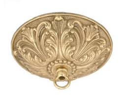 Victorian Lace Antique Brass Cast Brass Ceiling Light Canopy Kit Cc801 Ebay