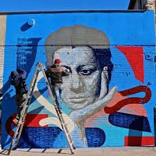 Street artists in New York. — Page 44