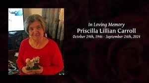 Priscilla Lillian Carroll Obituary