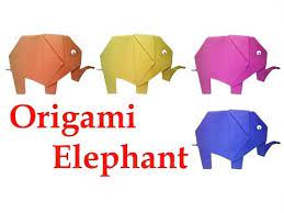 How To Make Origami Elephant Very Easy Diy Crafts Origami Instructions For Kids Origami Elephant How To Make Origami
