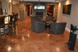 Customcrete Stl Concrete Stained Floors Best Flooring For Basement Painted Concrete Floors