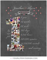 11x14 with 47 photos 1 year anniversary collage website http yourlifemydesign com instagram https i custom art photo collage unique items products