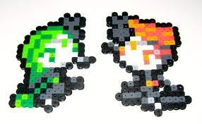 648 Meloetta With Images Pokemon Perler Beads Bead Sprite Perler Beads