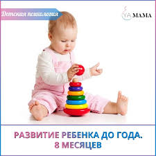 развитие ребенка от 0 до 1 года по месяцам Razvitie Rebenka Do Goda 8 Mesyacev Razvitie Rebenka Rebenok Vospitanie