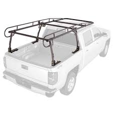 Universal pickup truck ladder rack adjustable 800lb contractor lumber utility (fits: Elevate Outdoor Universal Steel Pickup Truck Rack Discount Ramps