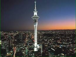 Discover sky tower in auckland, new zealand: Sky Tower Auckland New Zealand Afar