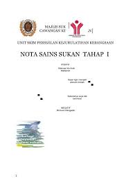 Komponen kecergasan fizikal sains sukan. Nota Sains Sukan Tah Majlis Sukan Negara