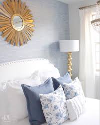 Deep indigo sea grass paper provides a i feel the need to duplicate the grouping of 4 blue & white plates hung on the wall somewhere in my grasscloth and seagrass wallpaper can add natural texture and colour to a bedroom, a lounge. Ocean Blue Faux Grasscloth Wallpaper Wb5504 D Marie Interiors