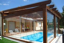 Terrazas techadas, porches, ideas para decorar terrazas con techo, terraza porche, terraza con techo de madera bricomaniatico pergola de dos aguas con pino laminado. Pergolas De Madera En Madrid Disenos A Medida